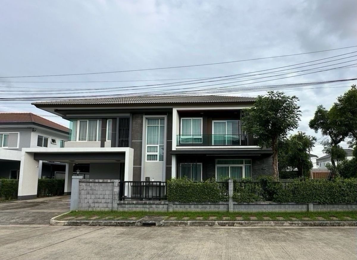 HouseNawamin, Ramindra : Selling/renting a single house, Chatuchoti, Sai Mai, after the furniture corner, 4 bedrooms, 4 water 121 sq.w.