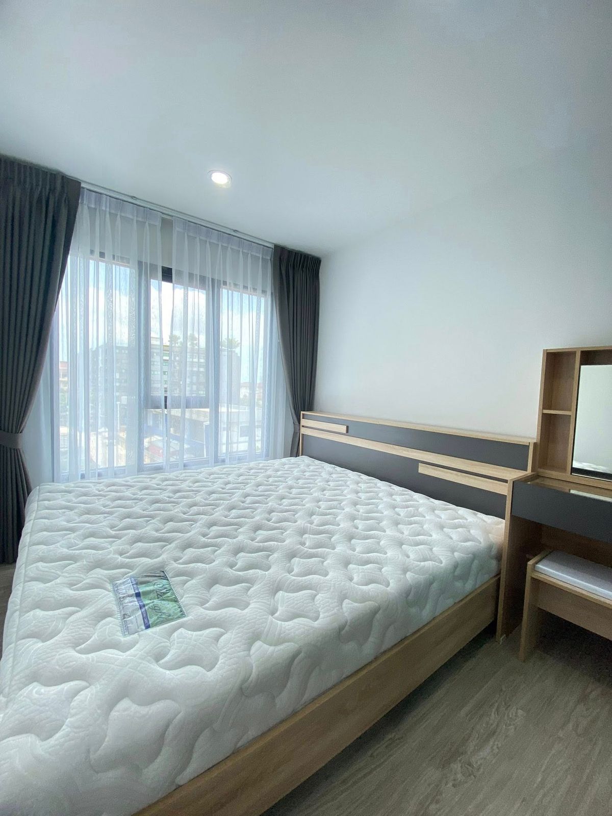 For RentCondoOnnut, Udomsuk : Urgent rent!! Good price, beautifully decorated Rye Sukhumvit 101/1