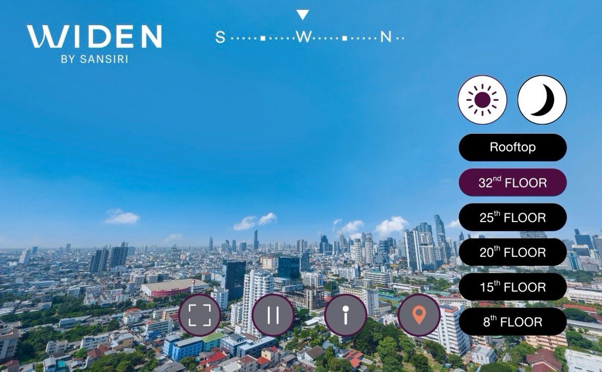 For SaleCondoRama3 (Riverside),Satupadit : 📍 Selling special units Penthouse 600 sqm. Wideden by Sansiri Widen by sansiri contact 📲093-616-4456 (Saen Siri Sales)