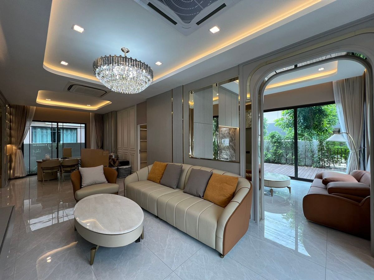 ให้เช่าบ้านเสรีไทย-นิด้า : 🏡 Available Now! Bangkok Boulevard Ramintra – Serithai 2 ✨ Luxury Home in Serene Private Community