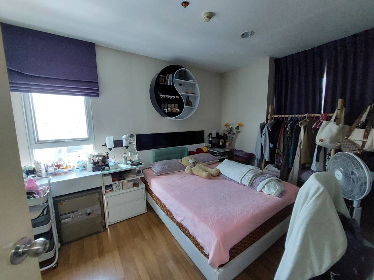 For SaleCondoRatchadapisek, Huaikwang, Suttisan : The cheapest selling in the Condrik Sutthisan-Ratchada Condo Project, the city views near MRT Sutthisan.