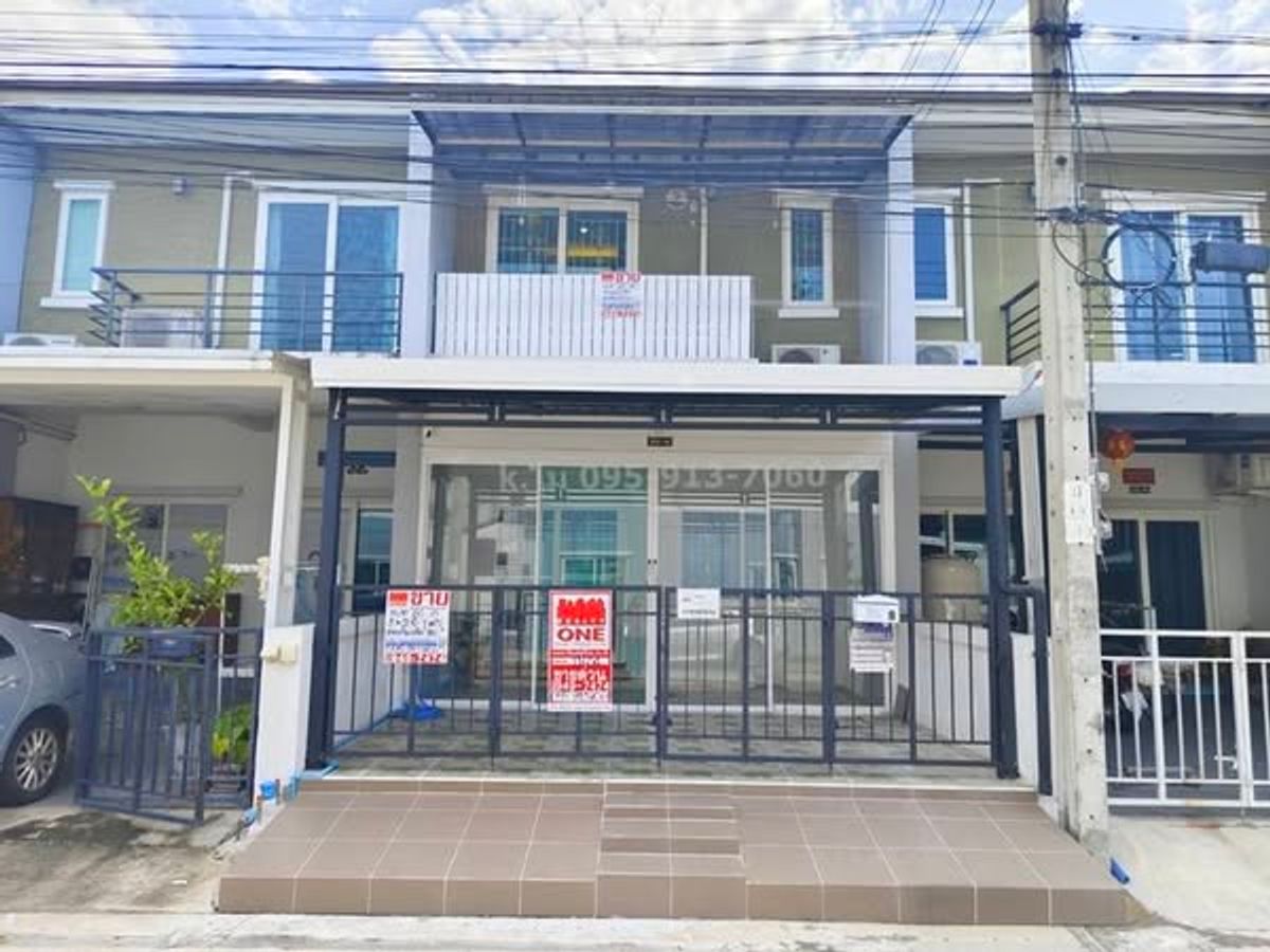 For SaleTownhomeNawamin, Ramindra : Townhouse for sale Phakani Village 5, Ram Inthra-Safari, Bang Chan, Khlong Sam Wa, Bangkok 10510