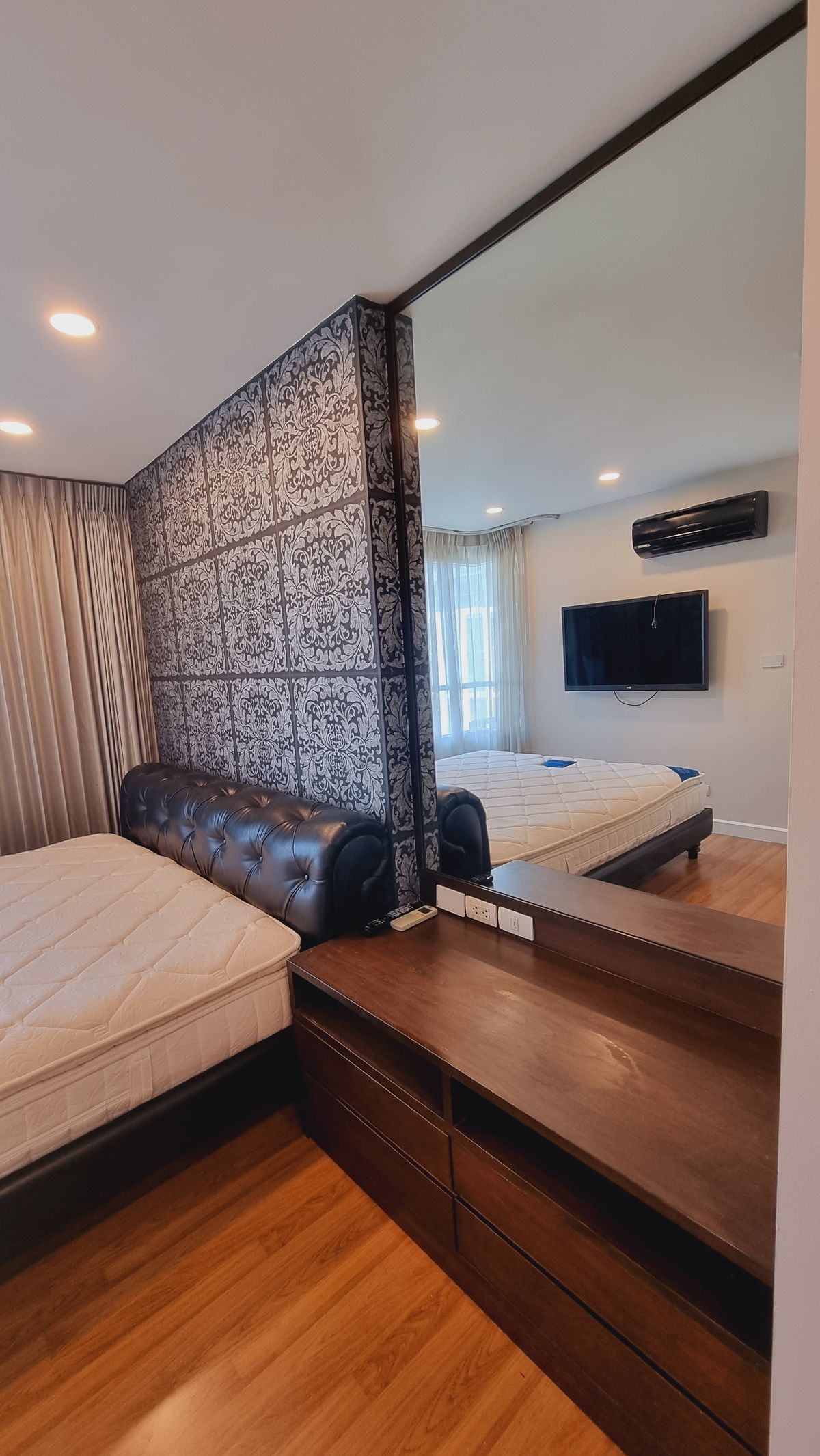 For RentCondoSukhumvit, Asoke, Thonglor : The Clover Thonglor Cozy 1bed/1bath, beautiful room at the cover