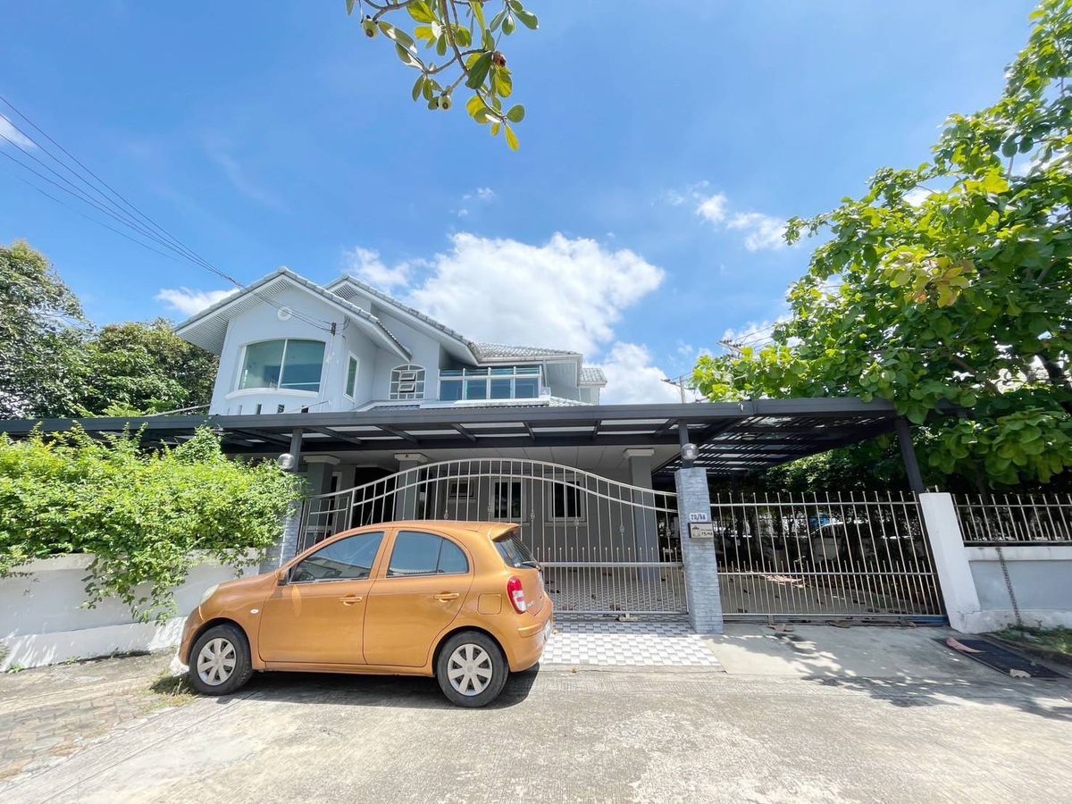 For SaleHouseVipawadee, Don Mueang, Lak Si : 2 storey detached house for sale Soi Wat Wevanaram 18, after the corner of 98.5 square wah, 3 bedrooms, Songprapha Road, Thung Song Hong Subdistrict, Don Mueang District, Bangkok