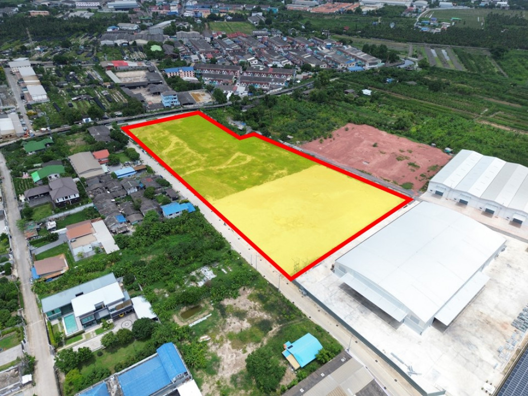 ขายที่ดินพุทธมณฑล ศาลายา : ขาย ที่ดิน ผังสีม่วง อ้อมใหญ่  12 ไร่กว่า ใกล้ ถ.เพชรเกษมแค่ 1.9 กม. KK