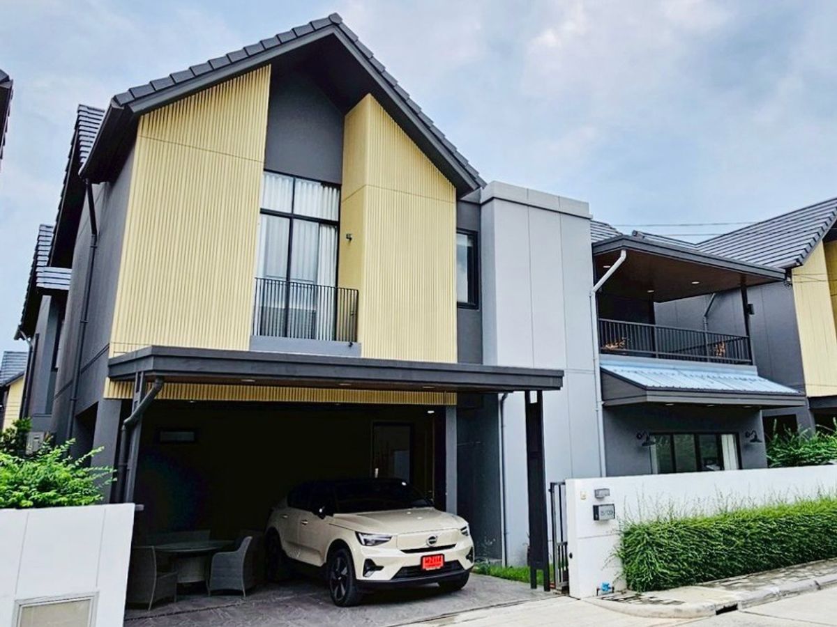 HouseNawamin, Ramindra : Selling/renting a detached house, Watcharapol, near Saiyud BTS Station, Watcharapol Sukhaphiban 5 Intersection 5 Road