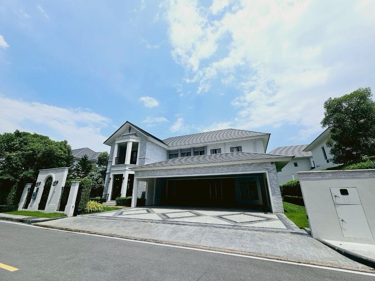 HouseLadkrabang, Suwannaphum Airport : 🏡 Rent / Luxurious detached house for sale, Perfect Masterpiece, Krungthep Kreetha