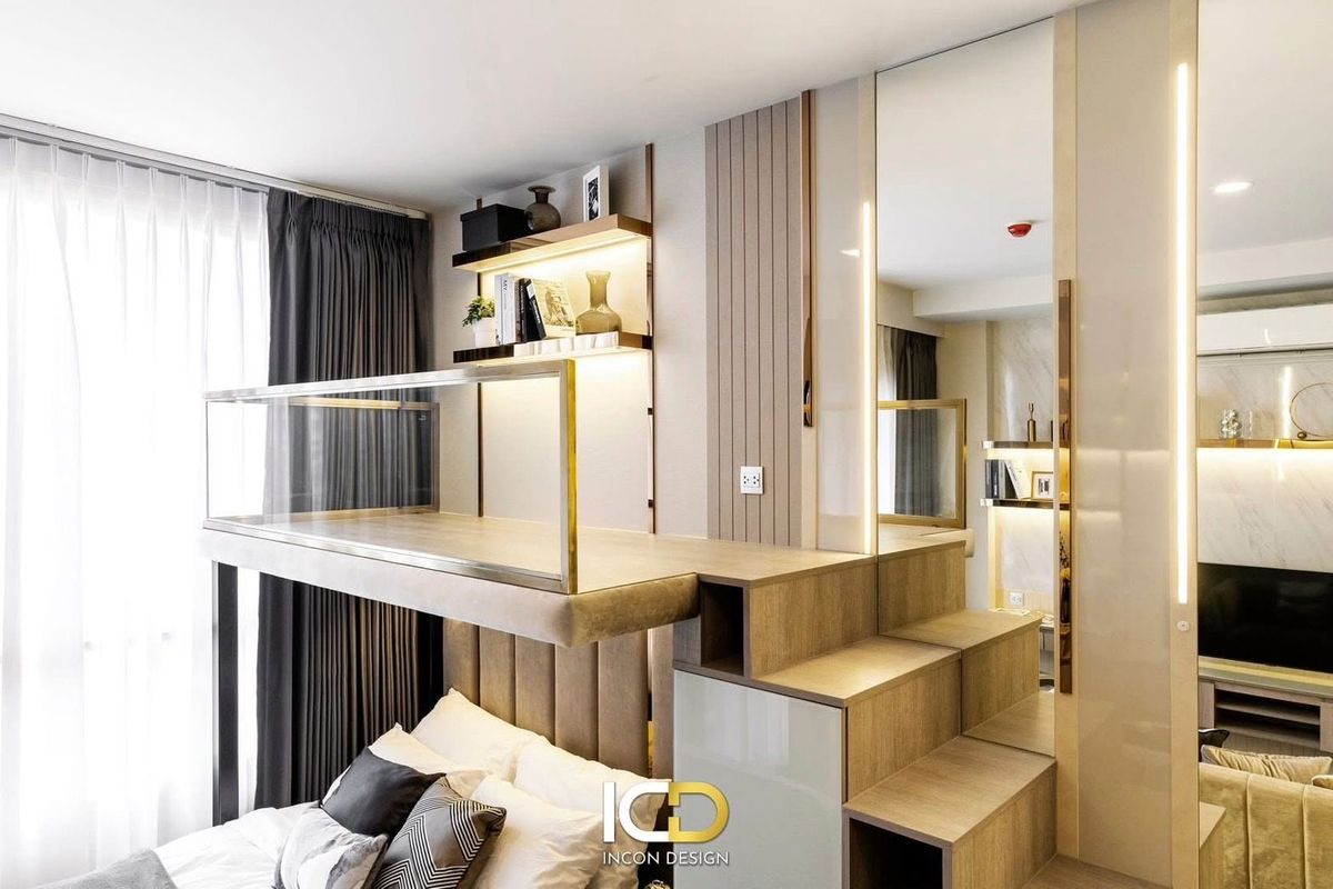 ให้เช่าคอนโดราชเทวี พญาไท : ให้เช่า Park Origin Phayathai พาร์ค ออริจิ้น พญาไท ขนาด 1 ห้องนอน พื้นที่ 29 ตรม ชั้น 6 