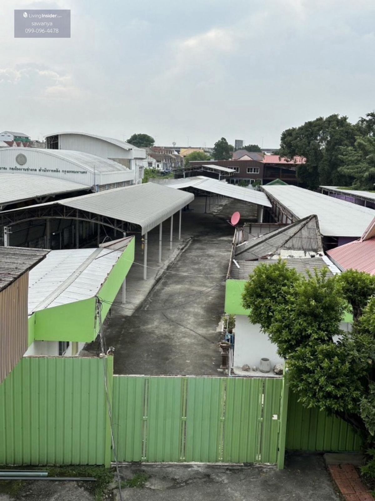 For RentLandVipawadee, Don Mueang, Lak Si : 🛣️ 1 rai of land for rent With warehouses+offices/garages Near Don Mueang Airport ✈️