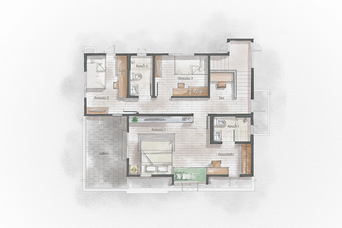 For SaleHouseRama 2, Bang Khun Thian : For Sale House , Saransiri Rama 2 , Tha Kham , Bang Khun Thian , Bangkok , CX-148386