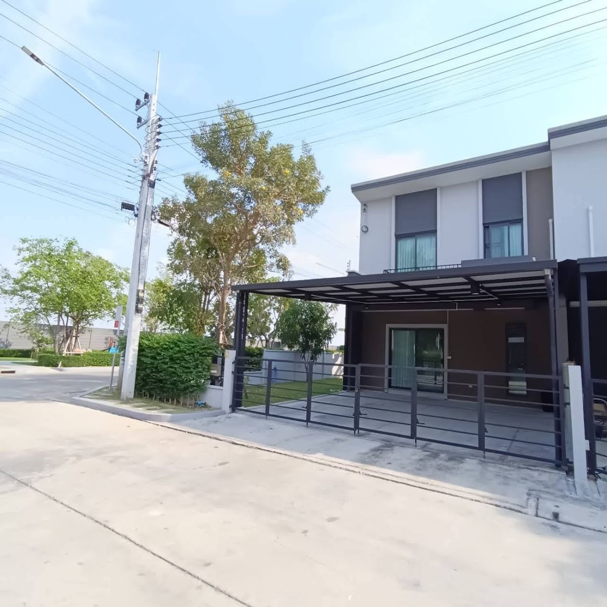 For RentTownhomePathum Thani,Rangsit, Thammasat : 🏡 For rent, Twin House, Pleano Town, Lam Luk Ka-Khlong 5 | 22,000 baht/month