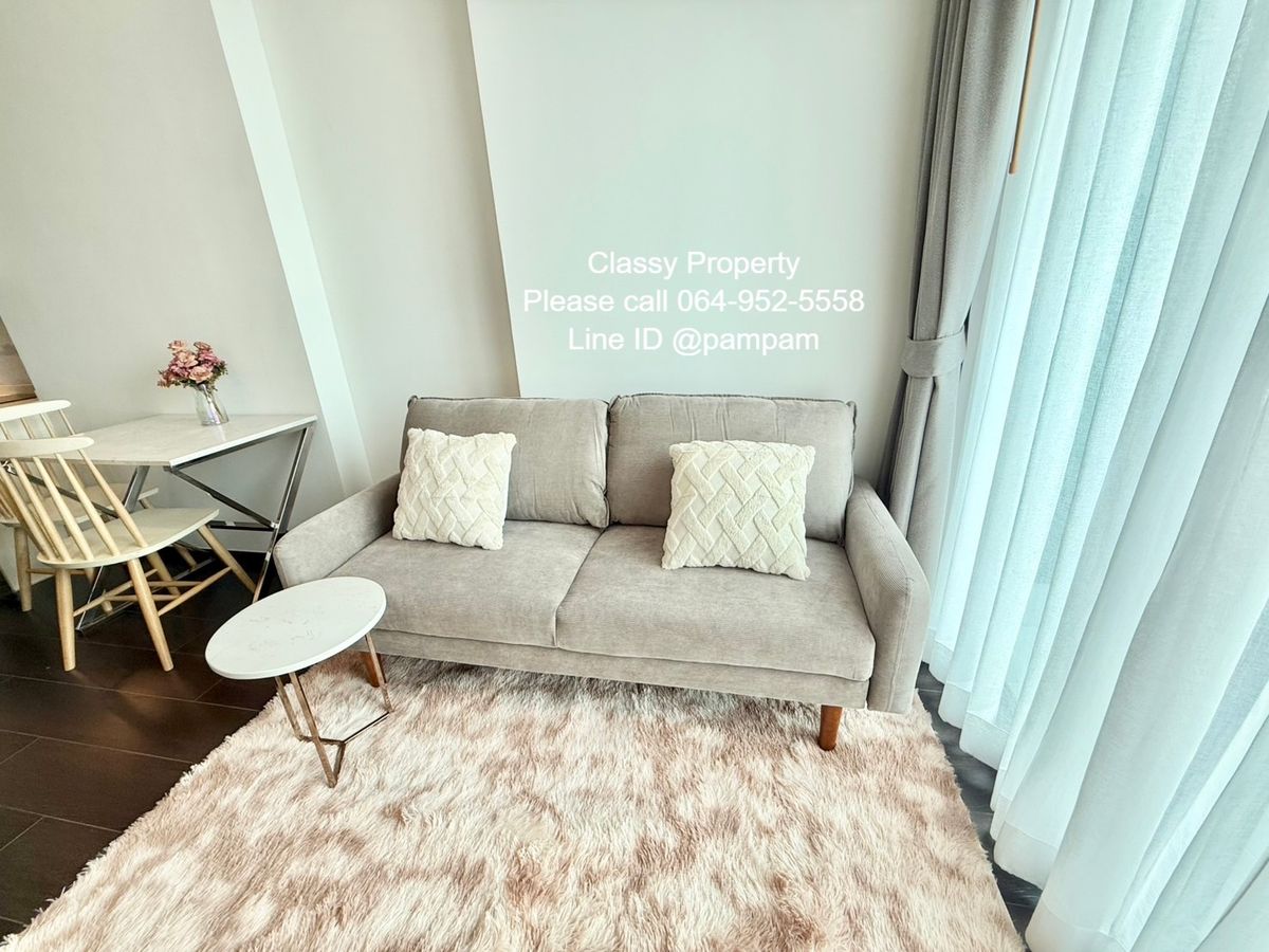 For RentCondoSukhumvit, Asoke, Thonglor : *** Condo for rent : C Ekkamai 1 Bedroom  Nice decorated Fully furnished 2TV Unblock view ***