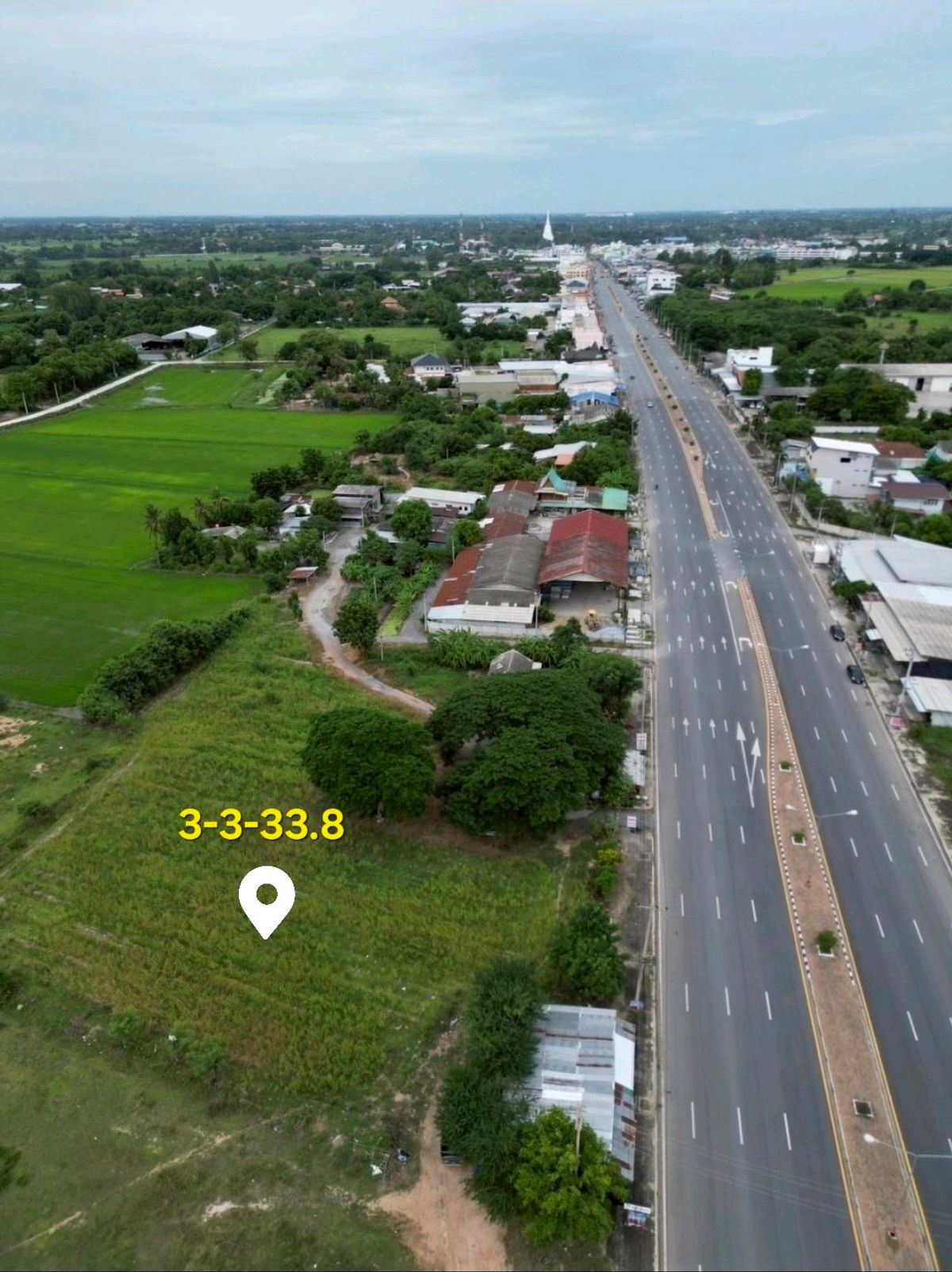 For SaleLandSuphan Buri : [Sell] Land reclamation and next to the main road 3264, Don Chedi, Suphan Buri, 90 meters wide, just 2 km near the city. Interested. Say hello.