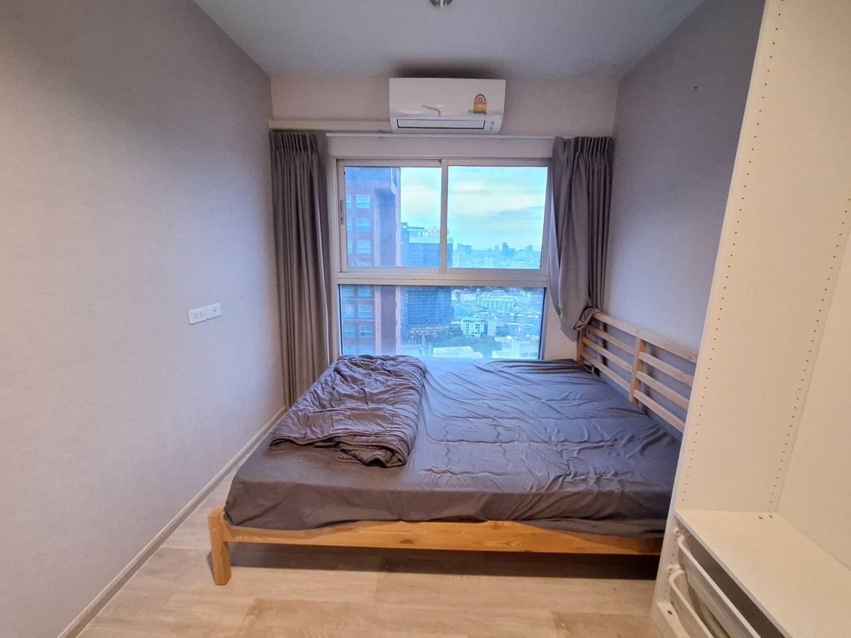 For RentCondoRama9, Petchburi, RCA : Rent PLUM Condo Ramkhamhaeng Station 2 Bedroom, 46 sqm area, 30th floor