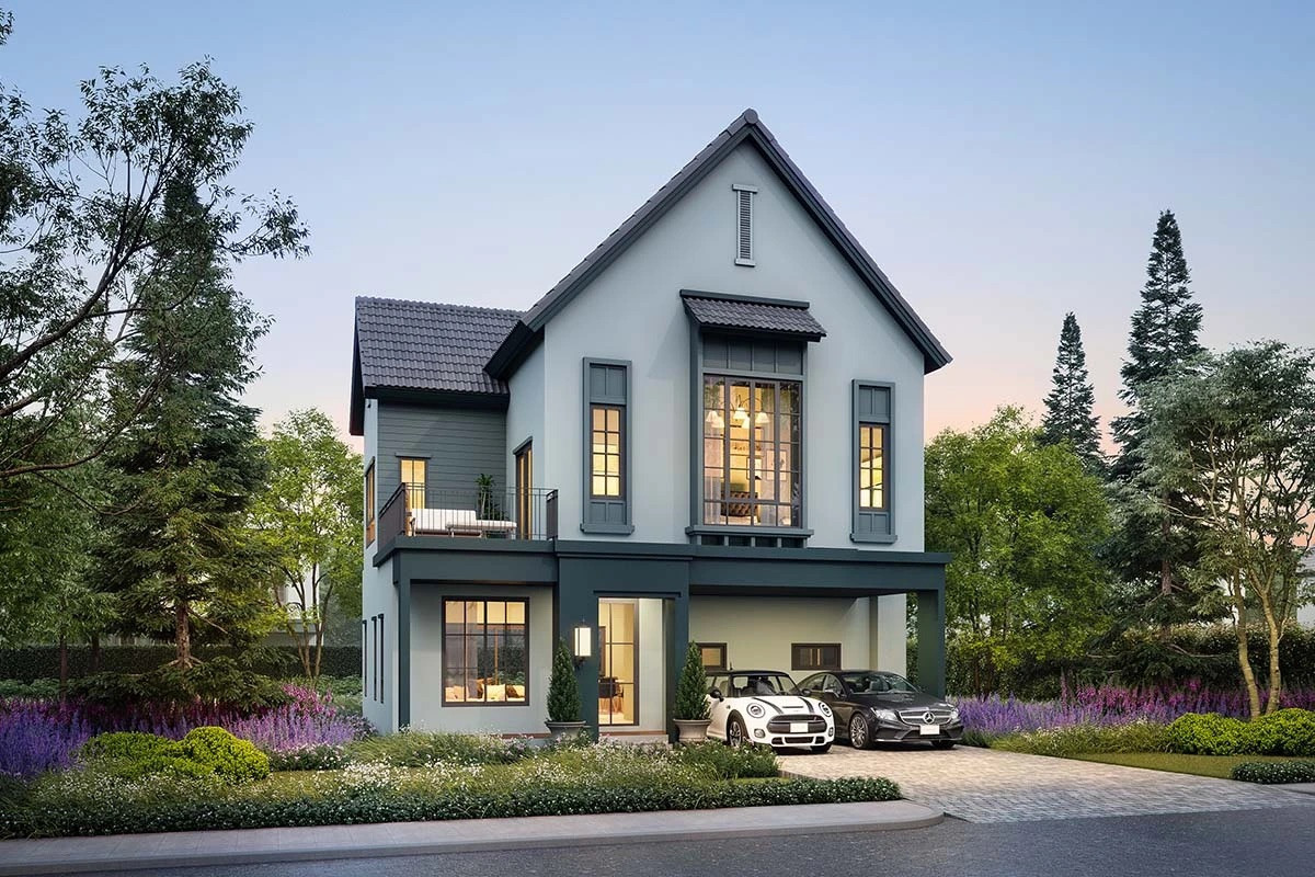 For SaleHouseRama 2, Bang Khun Thian : For Sale House , Saransiri Rama 2 , Tha Kham , Bang Khun Thian , Bangkok , CX-148388