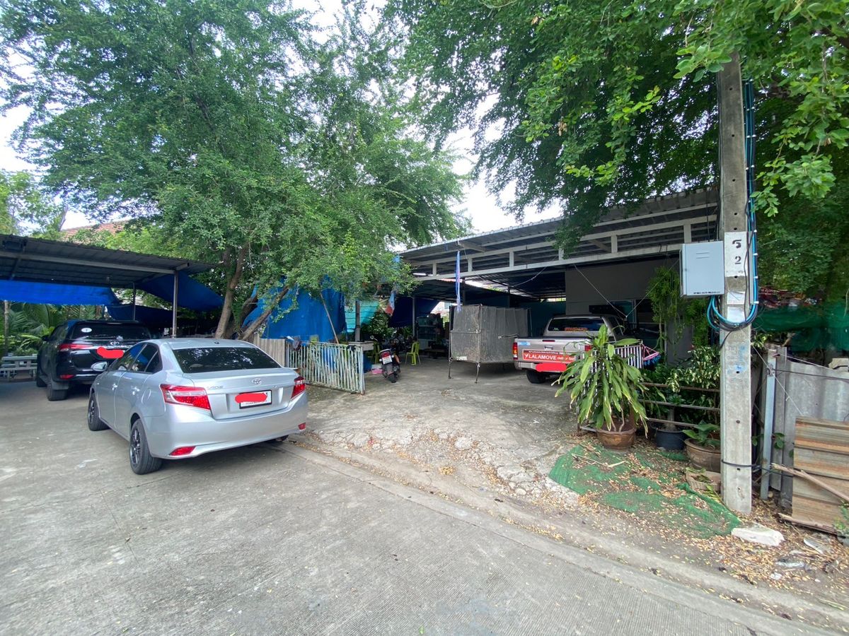 For SaleLandRama 2, Bang Khun Thian : Urgent sale, Soi Thian Talay 20, the size of 150 sq.w., good location near the community and industrial location Suitable for building houses, warehouses and medium-small industries.
