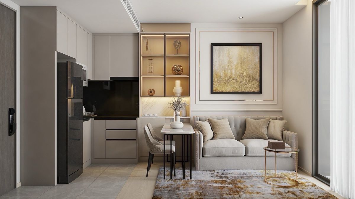 ให้เช่าคอนโดราชเทวี พญาไท : 🔥Rent 1BR🔥New Decor🔥Floor16 33sqm🔥33,000/month