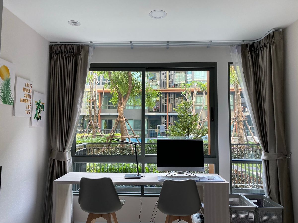 For SaleCondoRatchadapisek, Huaikwang, Suttisan : Urgent for sale, luxury condo, millions, built -in views, beautiful rooms.
