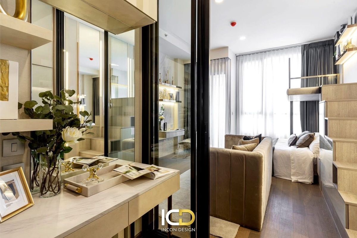 ให้เช่าคอนโดราชเทวี พญาไท : ให้เช่า Park Origin Phayathai พาร์ค ออริจิ้น พญาไท ขนาด 1 ห้องนอน พื้นที่ 29 ตรม ชั้น 6 