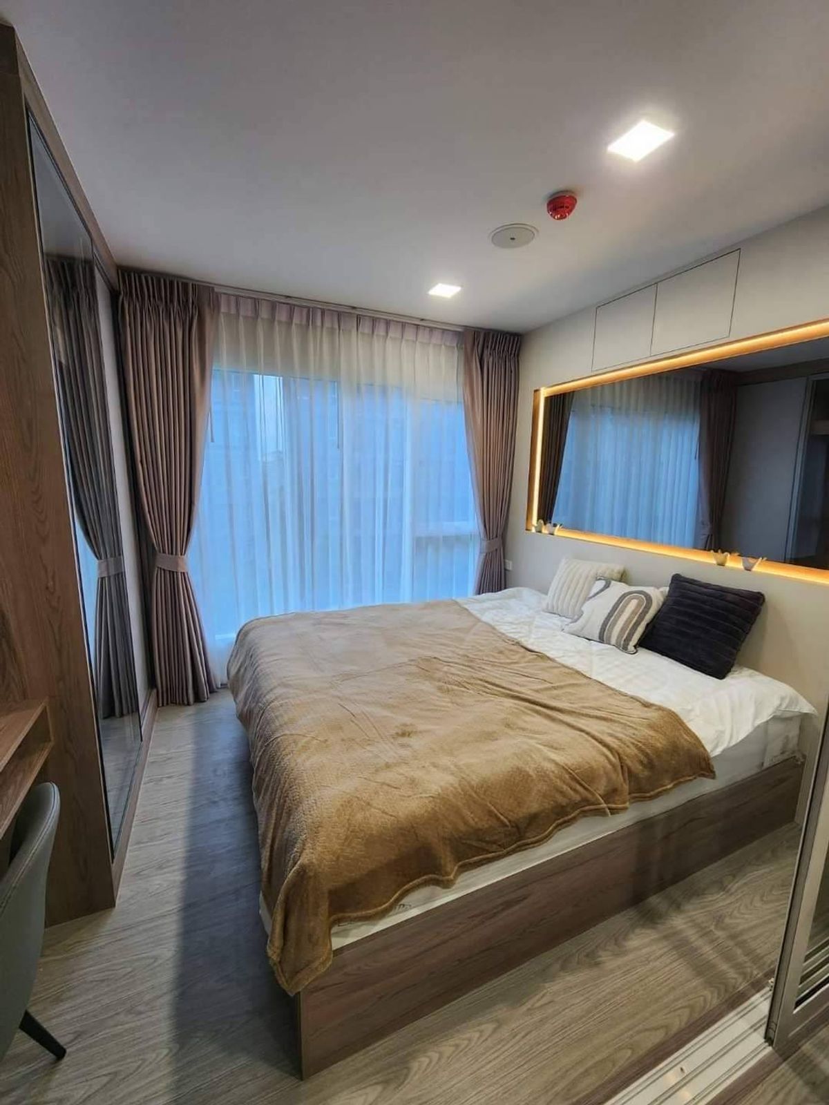 For RentCondoPathum Thani,Rangsit, Thammasat : 🏡 Rent KAVE TOWN ISLAND 💖 Big corner room, beautiful separate kitchen, a lot of storage ✨