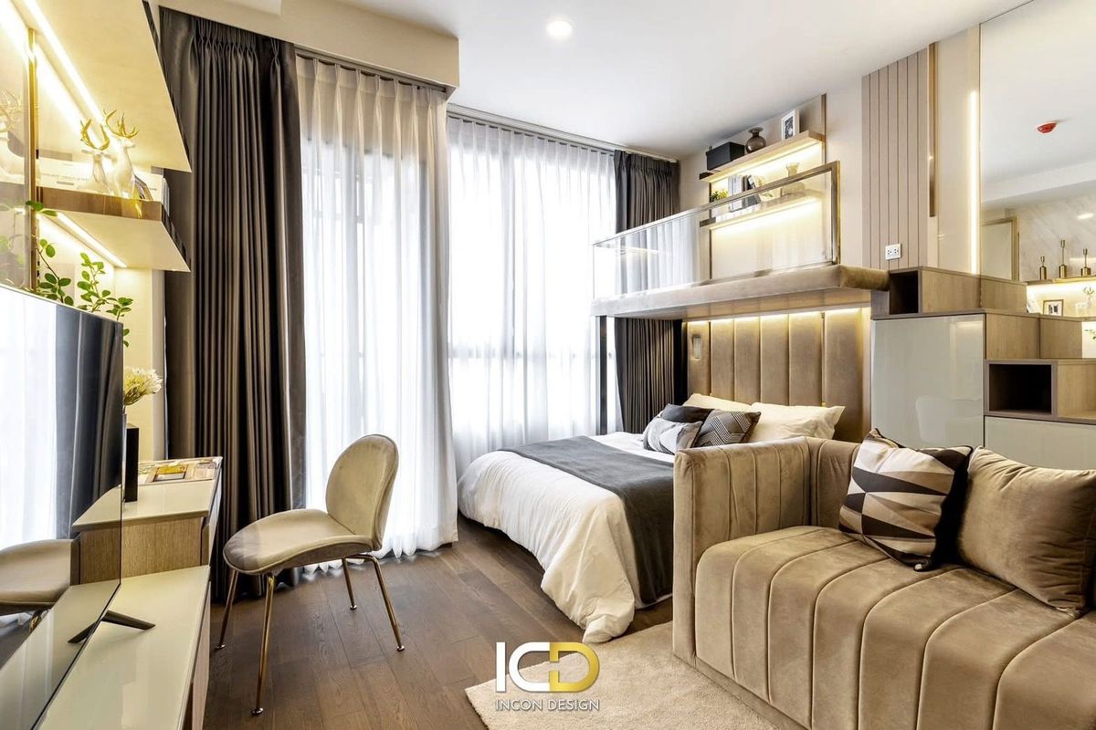 ให้เช่าคอนโดราชเทวี พญาไท : ให้เช่า Park Origin Phayathai พาร์ค ออริจิ้น พญาไท ขนาด 1 ห้องนอน พื้นที่ 29 ตรม ชั้น 6 