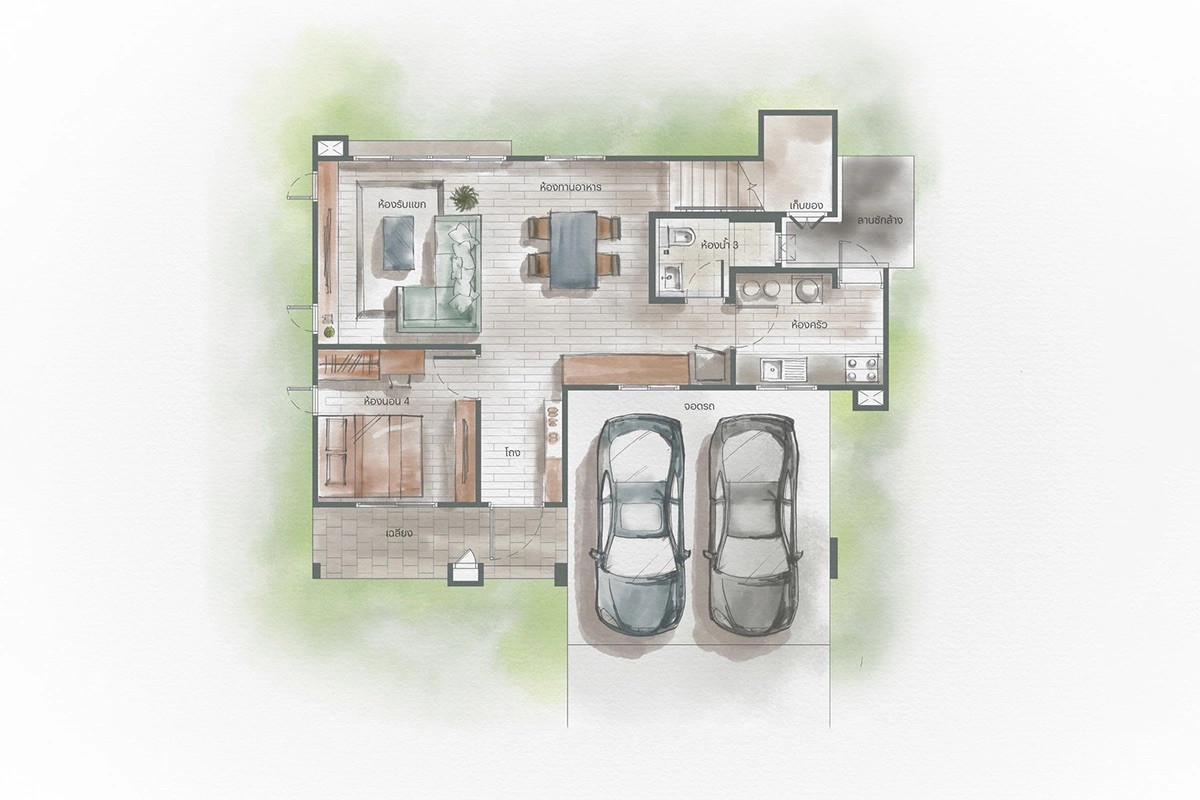 For SaleHouseRama 2, Bang Khun Thian : For Sale House , Saransiri Rama 2 , Tha Kham , Bang Khun Thian , Bangkok , CX-148386