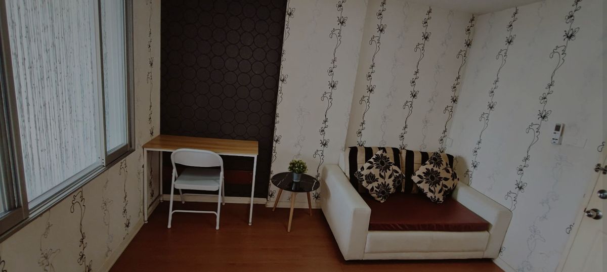 For RentCondoRamkhamhaeng, Hua Mak : Lumphini for rent, Bodindej Ramkhamhaeng, D3 Building, 7th Floor, Private Washing Machine