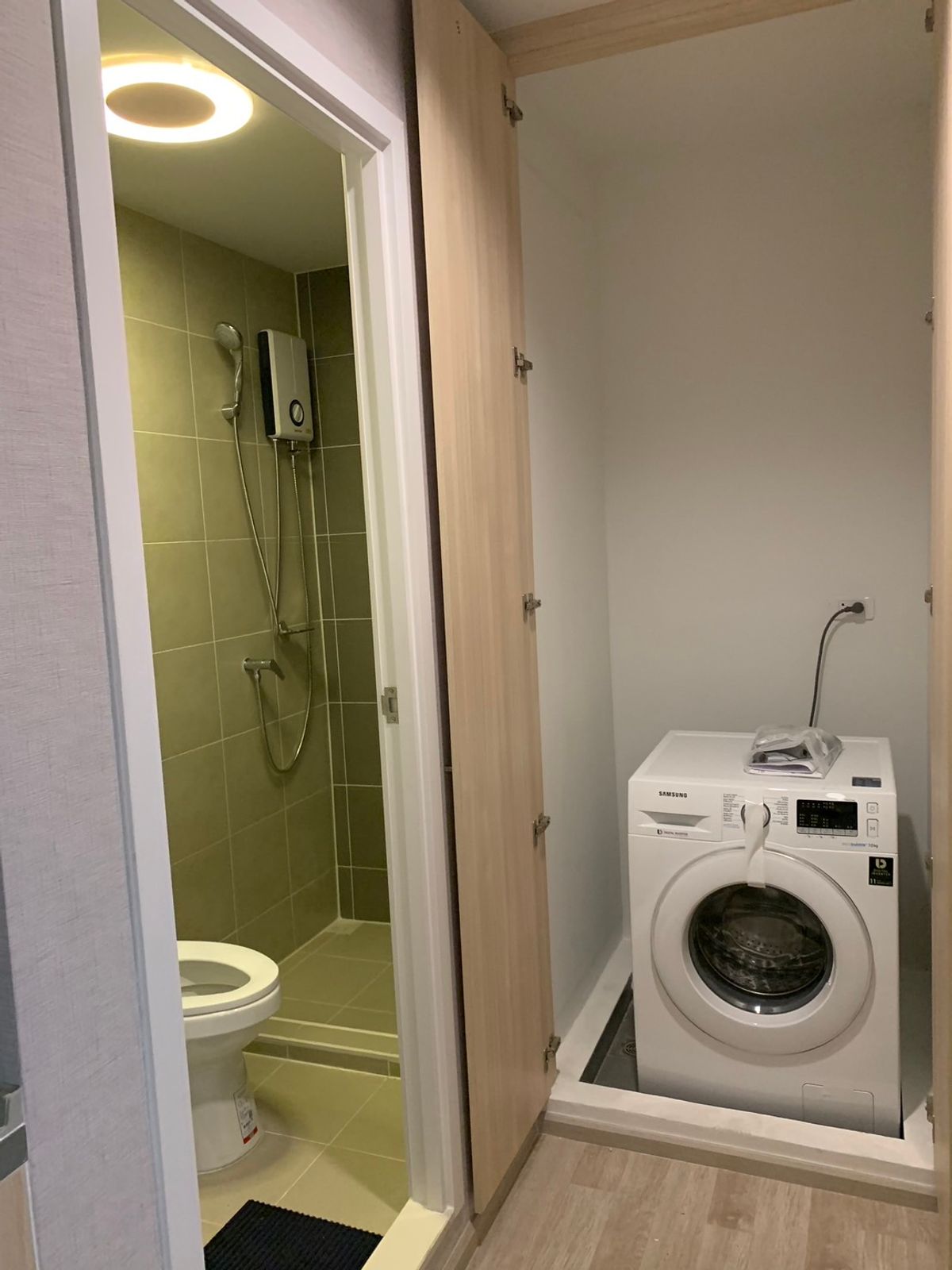 ให้เช่าคอนโดพระราม 9 เพชรบุรีตัดใหม่ RCA : ให้เช่า Plum Condo รามคำแหง สเตชั่น ขนาด 2 ห้องนอน พื้นที่ 46 ตรม ชั้น 30 