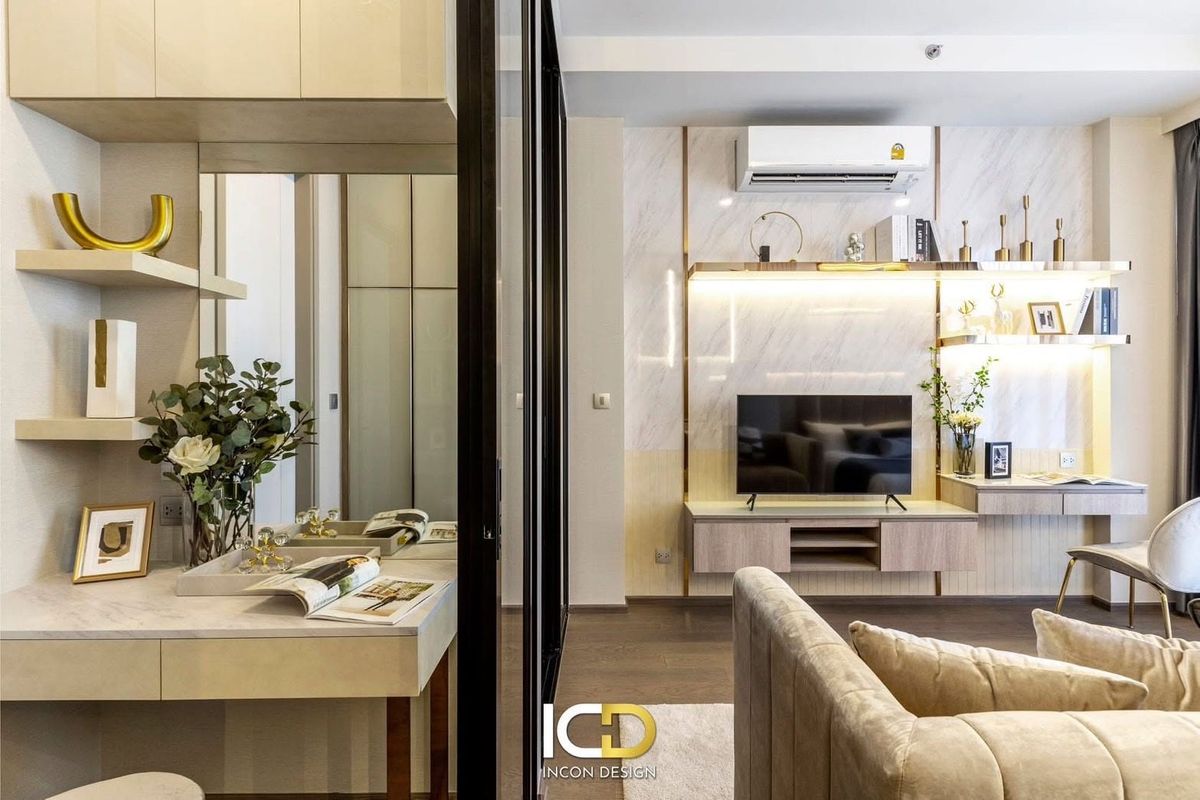 ให้เช่าคอนโดราชเทวี พญาไท : ให้เช่า Park Origin Phayathai พาร์ค ออริจิ้น พญาไท ขนาด 1 ห้องนอน พื้นที่ 29 ตรม ชั้น 6 