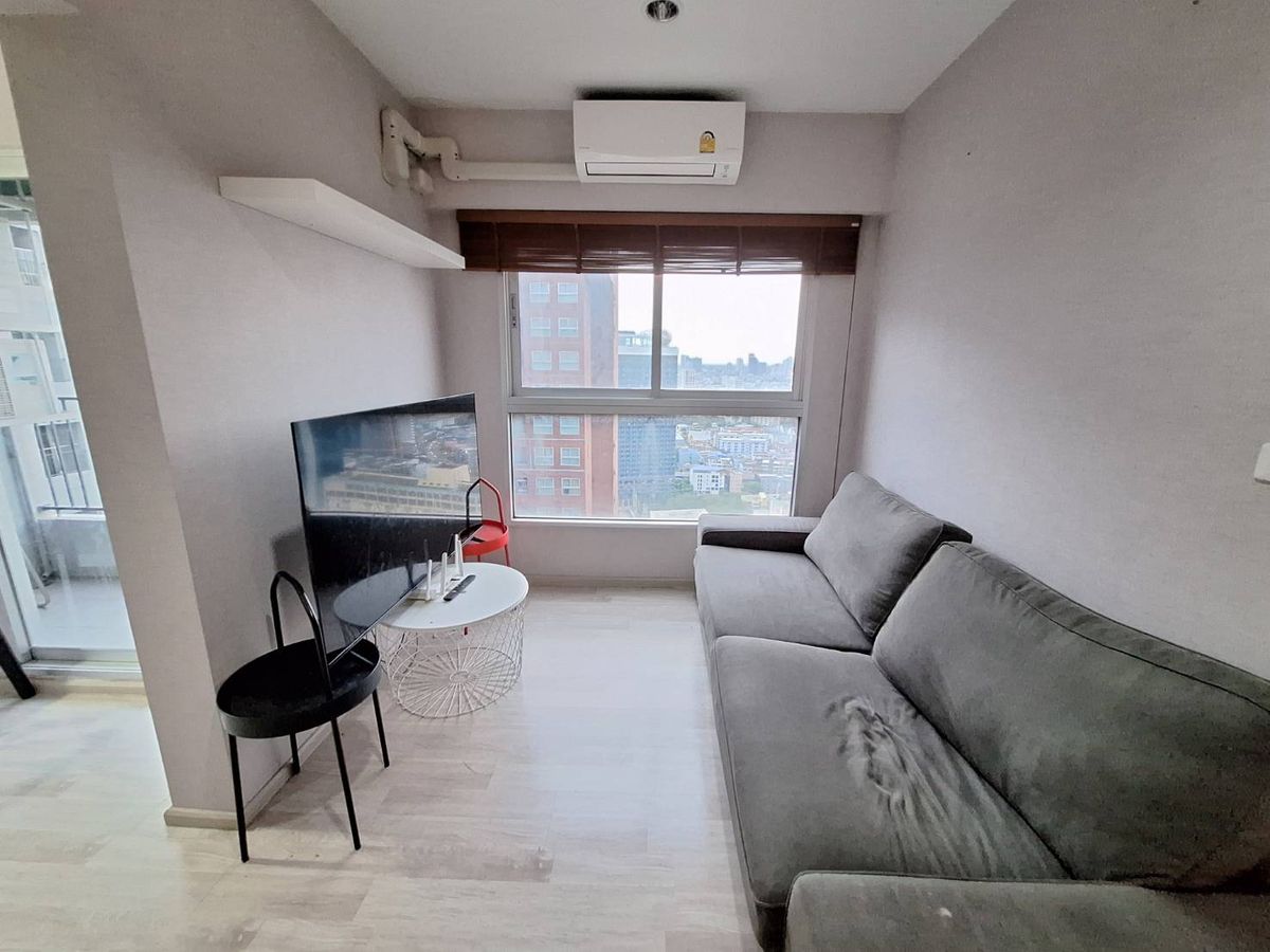 ให้เช่าคอนโดพระราม 9 เพชรบุรีตัดใหม่ RCA : ให้เช่า Plum Condo รามคำแหง สเตชั่น ขนาด 2 ห้องนอน พื้นที่ 46 ตรม ชั้น 30 