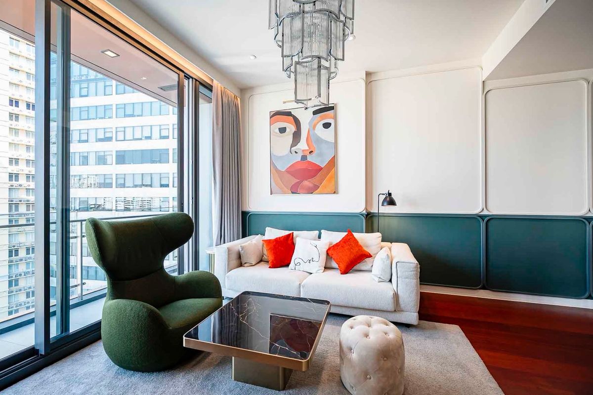 ให้เช่าคอนโดสุขุมวิท อโศก ทองหล่อ : Khun by Yoo for rent 2 Bedrooms 120,000 Ready to move in