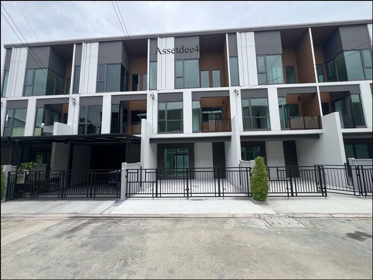 ให้เช่าทาวน์โฮมพระราม 5 ราชพฤกษ์ บางกรวย : AT610 ให้เช่าทาวน์โฮม 3 ชั้น บ้านกลางเมือง นอร์ธ ราชพฤกษ์ ใกล้MRTสายสีม่วง สถานีบางรักน้อย ท่าอิฐ