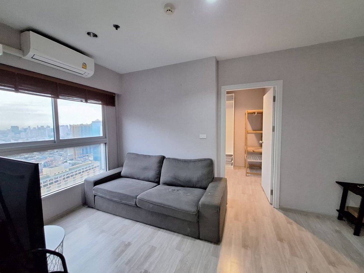 ให้เช่าคอนโดพระราม 9 เพชรบุรีตัดใหม่ RCA : ให้เช่า Plum Condo รามคำแหง สเตชั่น ขนาด 2 ห้องนอน พื้นที่ 46 ตรม ชั้น 30 