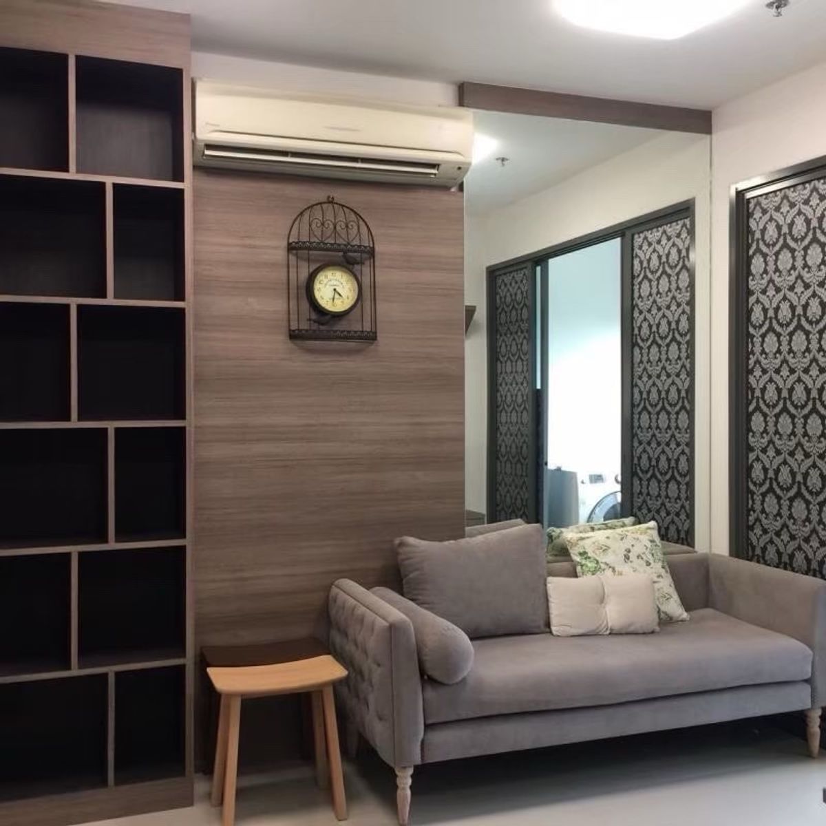 For RentCondoOnnut, Udomsuk : Renting IDEO BLUCOVE 44 sqm swimming pool, 8th floor