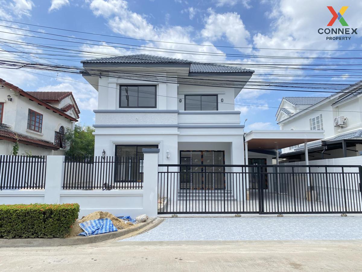 For SaleHouseKasetsart, Ratchayothin : For Sale House , Baan Manthana Ramintra , wide frontage , newly renovated , MRT-Khu Bon , Tha Raeng , Bang Khen , Bangkok , CX-125485