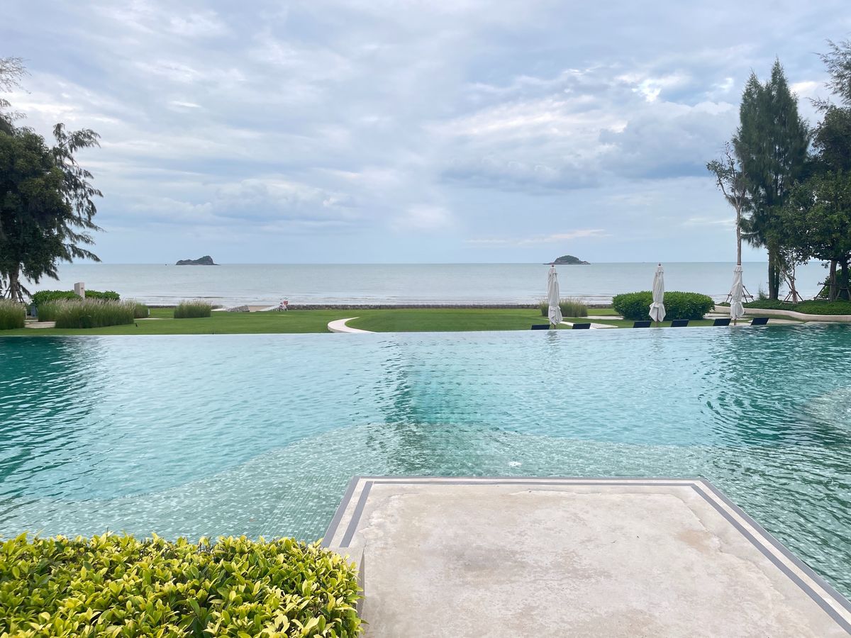 ขายคอนโดหัวหิน ประจวบคีรีขันธ์ : [V001]🌴 คอนโดหรู ห้องมุม ติดทะเล วันเวลา หัวหิน – เขาเต่า [Wan Vayla Hua Hin-Khao Tao] วิวทะเล สวยเต็มตา