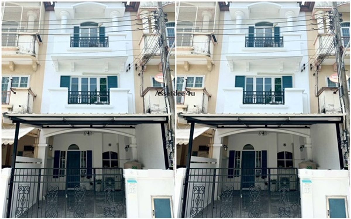 For RentTownhomeChaengwatana, Muangthong : AT599 Home Office for Rent a 3.5 Town Home Can do office