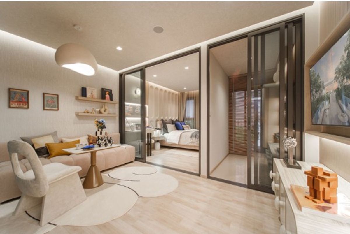 ขายคอนโดวงเวียนใหญ่ เจริญนคร : โครงการใหม่ LOW RISE ใกล้ศิริราช aspire อิสราภาพ 26 Sq.m ราคาพิเศษสุด 2.59 MB Call : อู๋ 0859566196