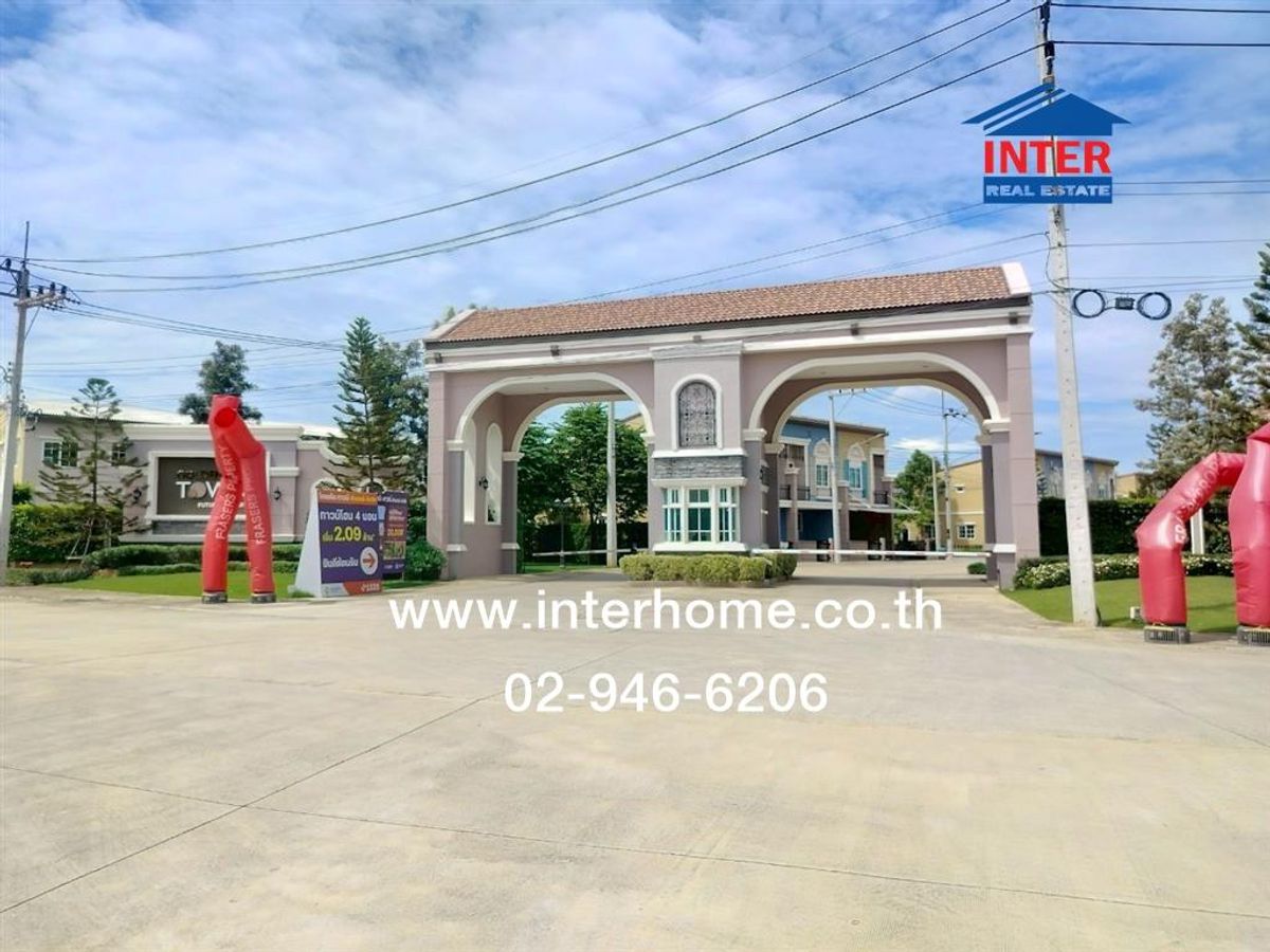 ขายทาวน์โฮมปทุมธานี รังสิต ธรรมศาสตร์ : ทาวน์เฮ้าส์ 2 ชั้น 17.3 ตร.ว. หมู่บ้านโกลเด้น ทาวน์ ฟิวเจอร์-รังสิต ใกล้ฟิวเจอร์พาร์ค รังสิต ซอยรังสิต-นครนายก13 ถนนรังสิต-นครนายก ธัญบุรี ปทุมธานี