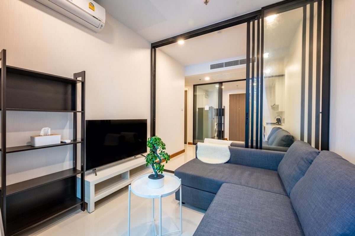 For RentCondoWongwianyai, Charoennakor : ✨ 2 bedrooms, Supalai Condo, Premier Chareon Nakhon 50 sqm, 6th floor, only 22000 baht 🏡💖