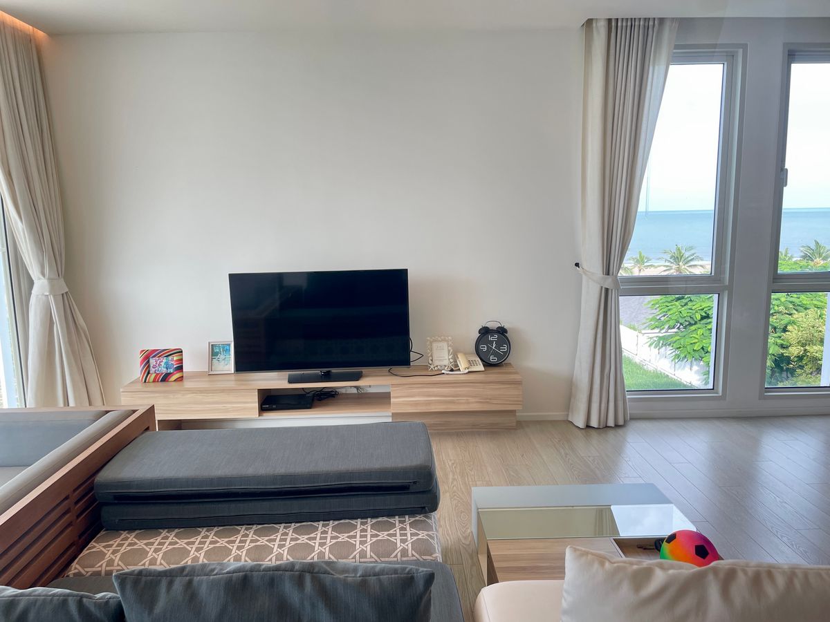 ขายคอนโดหัวหิน ประจวบคีรีขันธ์ : [V001]🌴 คอนโดหรู ห้องมุม ติดทะเล วันเวลา หัวหิน – เขาเต่า [Wan Vayla Hua Hin-Khao Tao] วิวทะเล สวยเต็มตา