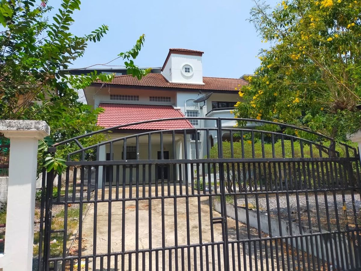 ให้เช่าบ้านปทุมธานี รังสิต ธรรมศาสตร์ : บ้านเดี่ยว 2ชั้น 120ตรว. ในเมืองเอก ใกล้ ม.รังสิต และสนามบินดอนเมือง ทำธุรกิจได้