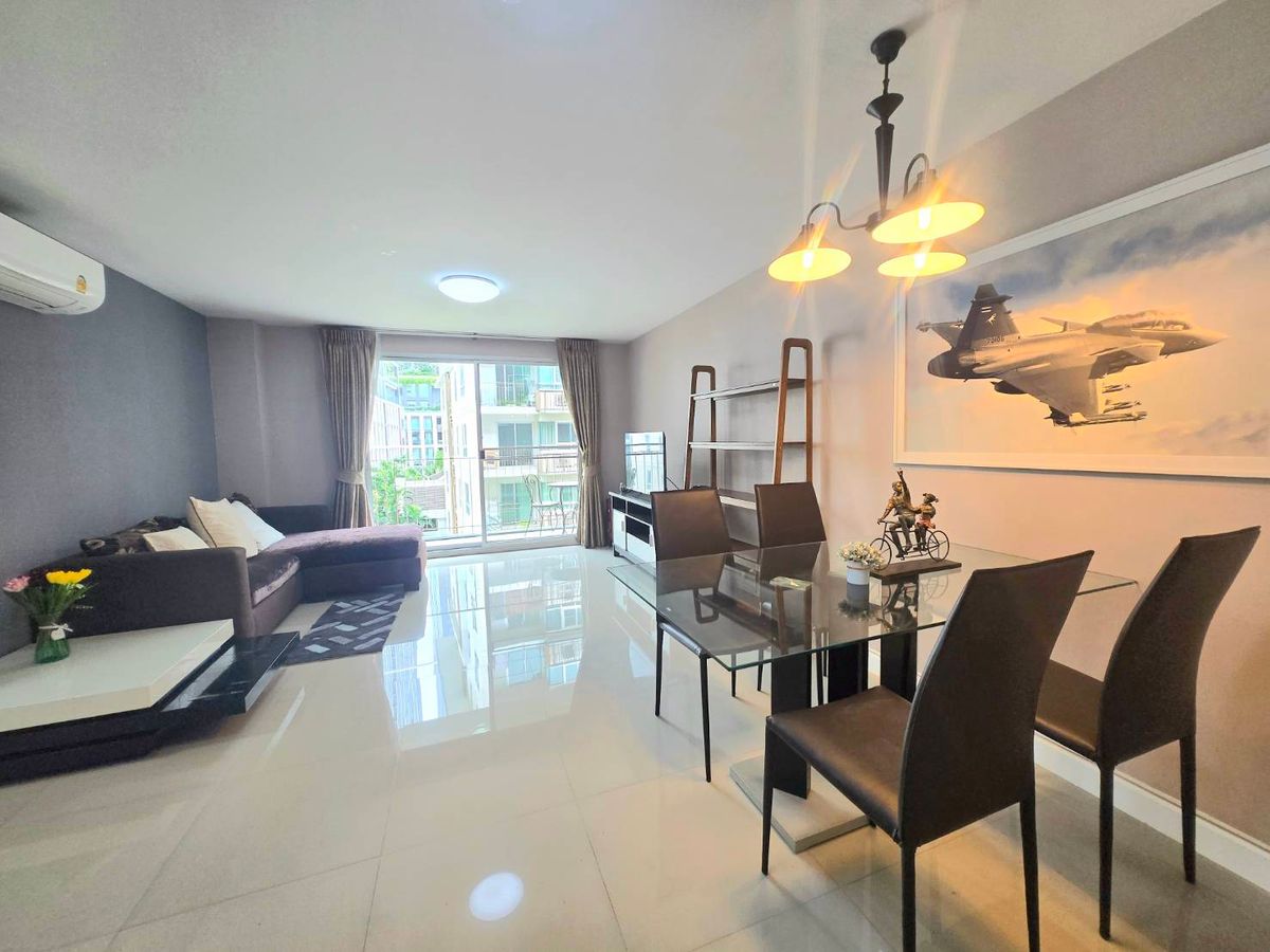 ให้เช่าคอนโดสุขุมวิท อโศก ทองหล่อ : (For rent) BRT-145 The Clover Thonglor, 2bed 2bath 76sqm. ชั้น6 Building C วิวสระว่ายน้ำ เพียง 35,000 บาท/ด.