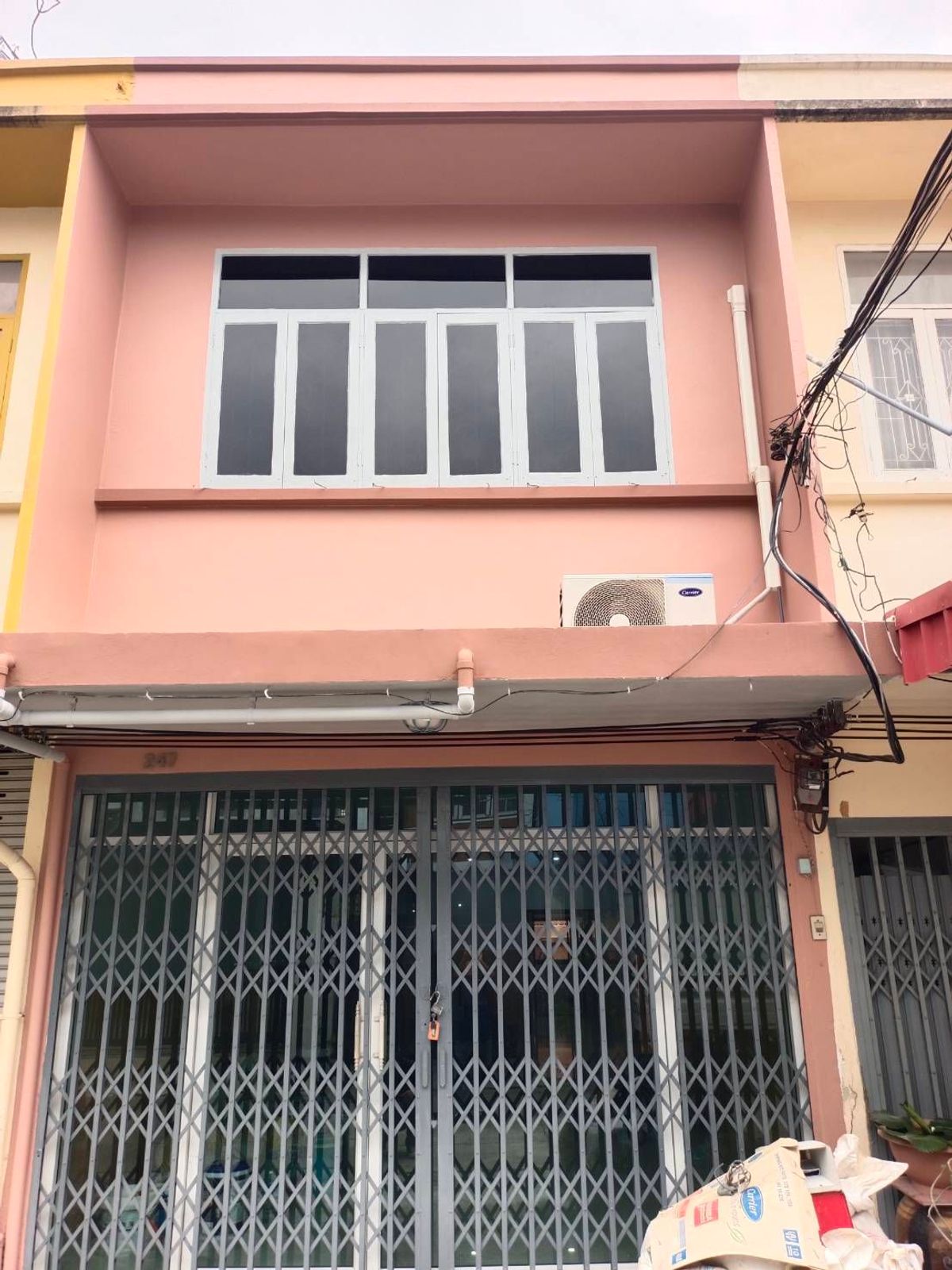 For RentTownhomeChokchai 4, Ladprao 71, Ladprao 48, : 2 -story townhouse for rent, Lat Phrao 41