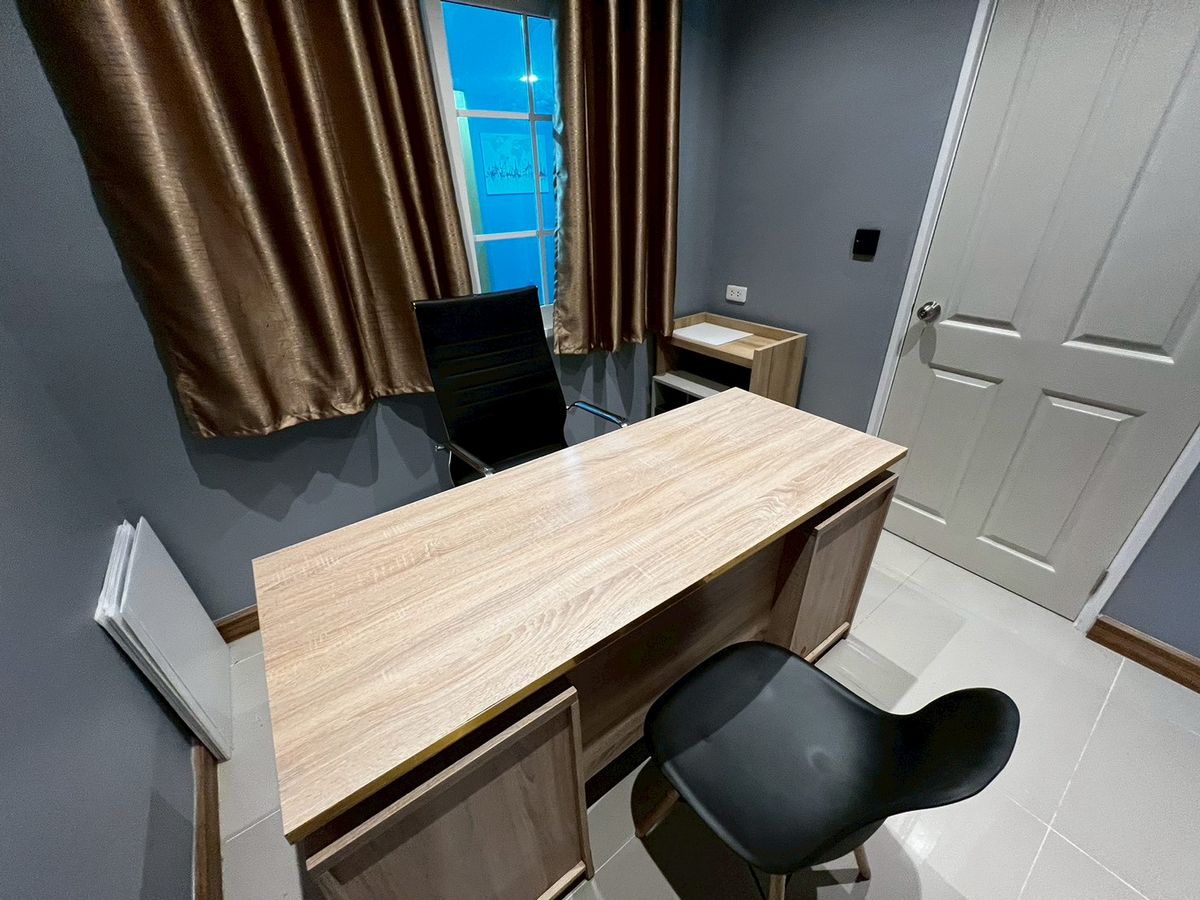 ให้เช่าโฮมออฟฟิศแจ้งวัฒนะ เมืองทอง : โฮมออฟฟิศ อุปกรณ์ออฟฟิศพร้อม จดทะเบียนบริษัทได้ 4ห้องนอน