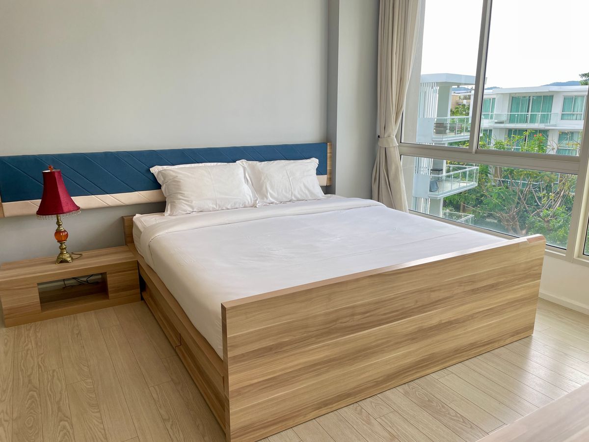 For SaleCondoHuahin, Prachuap Khiri Khan, Pran Buri : [V001] 🌴 Luxurious condo corner room next to the beach Wan Vayla Hua Hin-Khao Tao Sea view big balcony