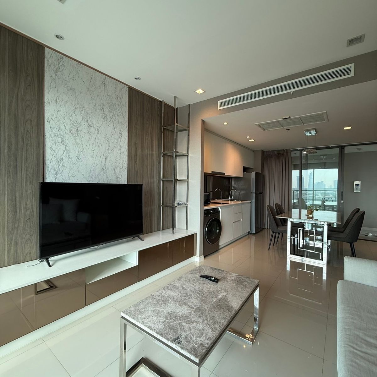 ให้เช่าคอนโดพระราม 3 สาธุประดิษฐ์ : For Rent Starview Rama 3    2beds F/F Ready to move in
