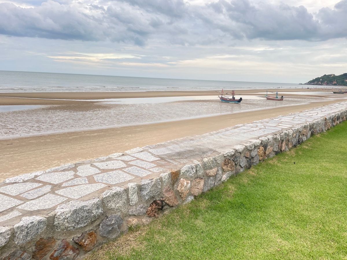 ขายคอนโดหัวหิน ประจวบคีรีขันธ์ : [V001]🌴 คอนโดหรู ห้องมุม ติดทะเล วันเวลา หัวหิน – เขาเต่า [Wan Vayla Hua Hin-Khao Tao] วิวทะเล สวยเต็มตา