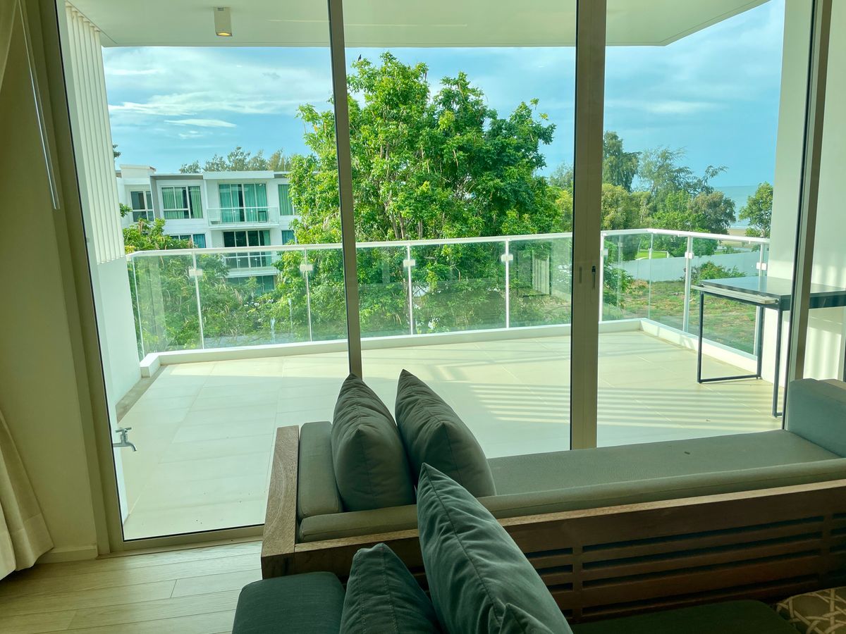 ขายคอนโดหัวหิน ประจวบคีรีขันธ์ : [V001]🌴 คอนโดหรู ห้องมุม ติดทะเล วันเวลา หัวหิน – เขาเต่า [Wan Vayla Hua Hin-Khao Tao] วิวทะเล สวยเต็มตา