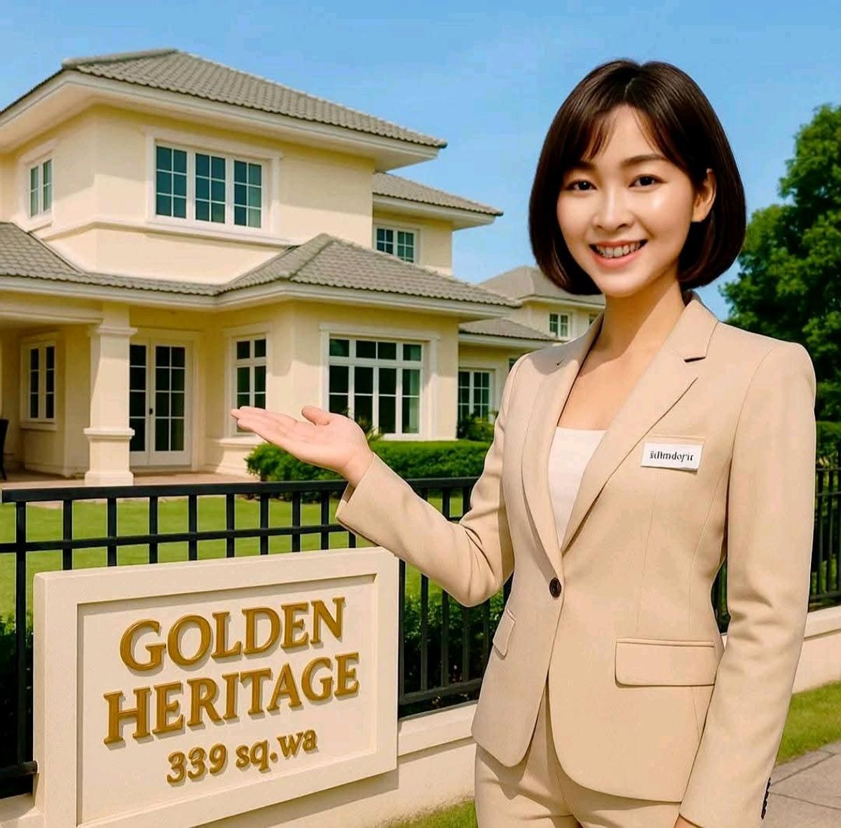 For SaleHousePinklao, Charansanitwong : 🔥 Luxury house for sale in Ratchapruek Big house with a large stadium (339 sq.) Golden Heritage Ratchapruek Phase 2, Fully Furnished